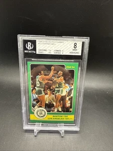 Star Basketball Celtics Champs #19 1984 Cedric Maxwell ML Carr BGS 8 - Imagen 1 de 2