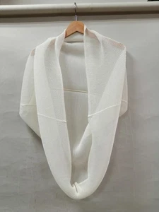 ISSEY MIYAKE PLEATS PLEASE White Irregular Pleated Bolero - Picture 1 of 7