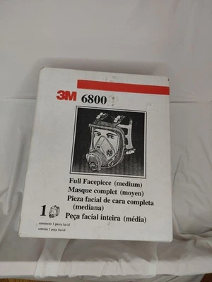 3M 6800 Full Face Mask | Reusable Respirator Protection | Size Medium  - Image 1 of 3
