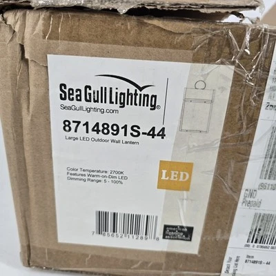 Sea Gull Lighting Conroe 1-Light Weathered Copper Outdoor Wall Lantern DAMAGED - Image 1 of 4