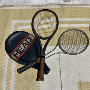 AMF Head Arthur Ashe Competition W/ Cover RARE And Metal Wilson Tennis Racquet - Picture 1 of 18