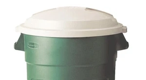 Lid For Rubbermaid Roughneck Model #FG2894TVEGRN 32 gallon trash can LID ONLY - Picture 1 of 4