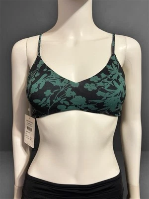MAAJI Women’s Black And Green Adjustable Back Bikini Top Size M - Image 1 of 3