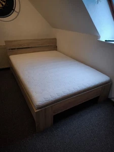 Futonbett 140x200 mit Matratze und Lattenrost - Bild 1 von 3