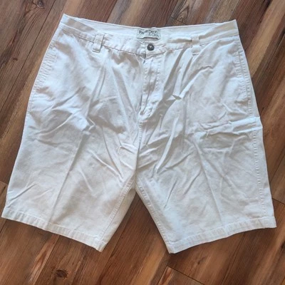 Paper Denim And Cloth Mens White Shorts 40 11" Inseam Tropical Golf Casual - Image 1 of 4