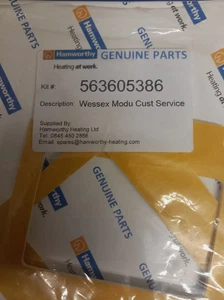 HAMWORTHY WESSEX MODUMAX 110, 120 SERVICE KIT 563605386 - BRAND NEW - Picture 1 of 1
