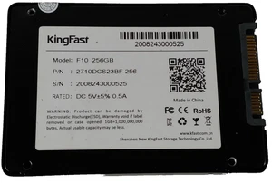 KingFast F10 256 GB SATA III 2,5 in unità a stato solido 2710DCS23BF-256 - Foto 1 di 1
