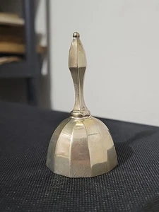 Campana da pranzo vintage anni '30 Webster & Co. argento sterling a forma di dodecaedrica - Foto 1 di 13