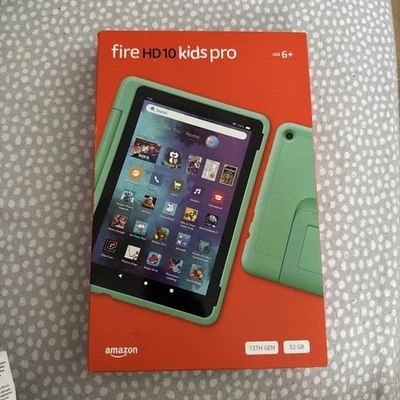 Amazon Fire HD 10 Kids Pro 13th Gen, 32GB, Wi-Fi, 10.1" Tablet - Image 1 of 2