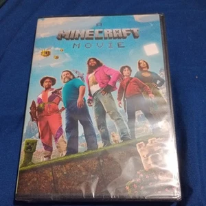 A Minecraft Movie DVD Like New Ex Library Ships Free Jason Mamoa Jack Black - Picture 1 of 2