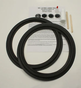 KIT REPARACIÓN ESPUMA SURROUND PARA ALTAVOCES INFINITY 12" - Imagen 1 de 1
