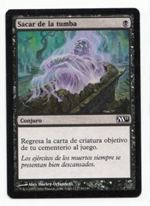 Disentomb Spanish Mtg MISPRINT. Returns a creature to PLAY instead of hand - Imagen 1 de 3