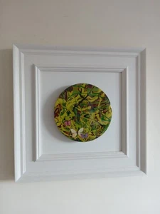 Original Alex Echo Resin Painting Signed The Impossible Geometry Of Nature 6 - Picture 1 of 12