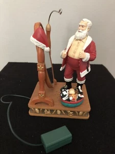 Hallmark 2013 “Snug Fit for Santa” Ornament Light Sound Magic Cord Pristine - Picture 1 of 7