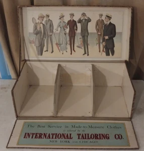 Vintage International Tailoring Co. Store Display/Salesman Sample Box - Picture 1 of 21