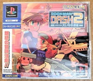 Capcom RockMan Dash 2 Sony Playstation 1 PS1 NEW SEALED Mega Man Legends JAPAN - Picture 1 of 5