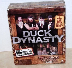 JUEGO DE MESA FAMILIAR PATO DINASTÍA Redneck Wisdom EXCELENTE ESTADO ¡SIN PIEZAS FALTANTES! - Imagen 1 de 7