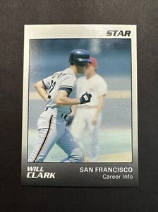 Will Clark ~ 1989 The Star Co. #11 of 11 ~ **QTY** - Picture 1 of 2