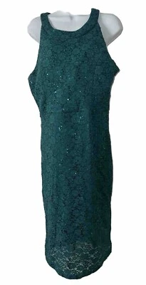 Maxi vestido de noche Trixxi para mujer con lentejuelas negro talla 11 ceñido al cuerpo Foto 1 de 4