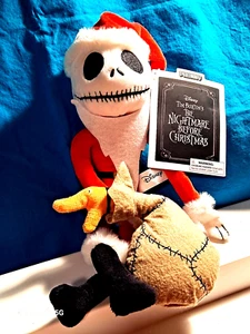 Disney The Nightmare Before Christmas SANTA JACK 11" Plush NWT Phunny - Picture 1 of 12