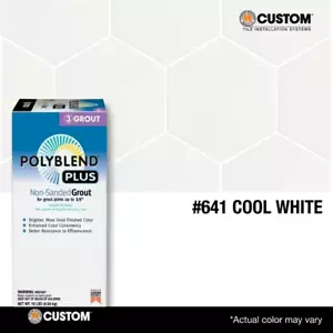 Sonderbauprodukte Polyblend Plus nicht geschliffener Fugenmörtel, kaltweiß - 10 Pfund - Bild 1 von 3
