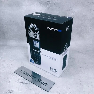 Zoom H5 4-Track Portable DIgital Recorder Handheld NEW Black 24Bit 96 kHz 280g - Image 1 of 4