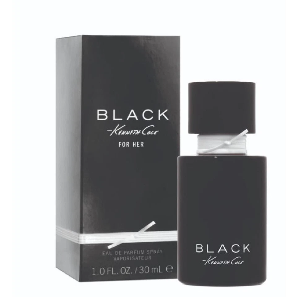 Kenneth Cole Black for Her 1.0 OZ 30 ml Eau de Parfum Spray NUEVO EN CAJA SELLADA Foto 1 de 1