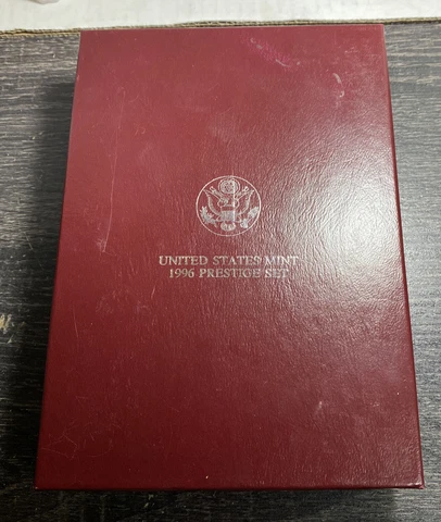 1996 United States Mint Prestige Set in OGP/COA #3035 Cover