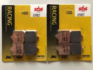 2 X Pastillas de freno delanteras SBS 870RST para BMW S1000RR S1000R año 2009-2018 - Imagen 1 de 2