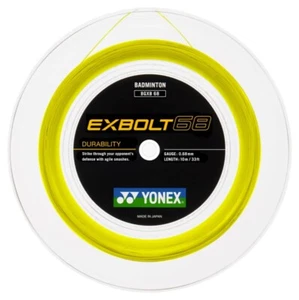 Yonex EXBOLT 68 Yellow Badminton String 200m Reel - 0.68mm - Picture 1 of 1