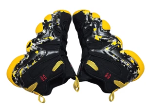 Adidas Mens 10 Crazy 8 Dikembe Mutombo Basketball Sneakers Black Yellow #55 Rare - Picture 1 of 13