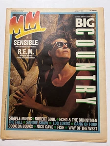 Melody Maker Newspaper Apr 21 1984 Simple Minds, R.E.M, Echo & Bunnymen, FISH - Picture 1 of 8