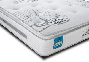 REFLEX PLUS COIL SPRING PILLOW TOP MATTRESS 2FT 3FT 4FT 4FT6 DOUBLE 5FT KINGSIZE - Picture 1 of 11