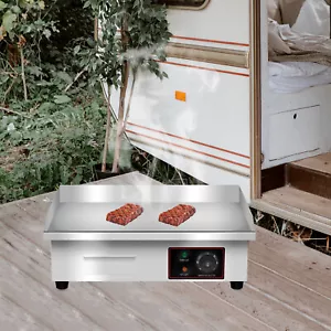 3 KW Elektrische Grillplatte Gastro Griddleplatte Bratplatte Elektro Grillplatte - Bild 1 von 12