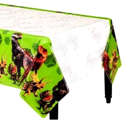 JURASSIC WORLD Dino Hybrid Plastic Table Cover, 54" x 96" - Image 1 of 2