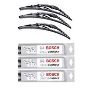 For TOYOTA SIENNA VAN FRONT & REAR WIPER BLADES 26"/19"/16" BOSCH - Foto 1 di 1