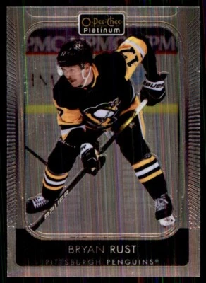 2021-22 O-Pee-Chee Platinum Bryan Rust Pittsburgh Penguins #110 - Image 1 of 2