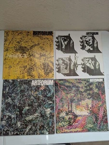 Vintage Artforum Magazine lot of 20 unique issues- 1960's and 1970's - Bild 1 von 5