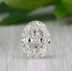 Lose CVD Diamant 2,90 ct oval, Farbe D, 8 x 10 mm, Reinheit IF, zertifiziert - Bild 1 von 6