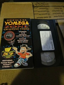Yomega Yo-Yo Trick Book And Yomega Zone VHS Training Video - Picture 1 of 2