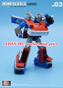 New Deformabl Robot Smokescreen Autobot G1 Iron Trans M-03 Action Figure Toys 4" - Picture 1 of 7