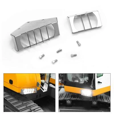 Metal Front Light Protective Grill for CUT LR914 1/14 3Arms Hydraulic RC Digger - Image 1 of 2