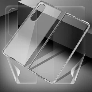 Outer+Back Screen Protector Hydrogel Film Cover f Samsung Galaxy Z Fold 4 F936U - Picture 1 of 1