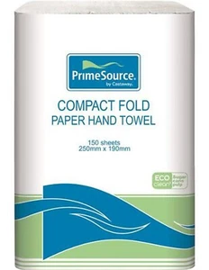 Primesource White Centre Feed Paper Hand Towel Roll 150 Pack - Picture 1 of 1