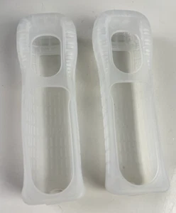 2 x Genuine Nintendo Wii Remote Silicone Skins Cover Case - Picture 1 of 4