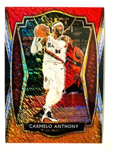 2020-21 Panini Select Camelo Anthony Tri Color Shimmer Prizm Card #132 Premier! - Foto 1 di 3