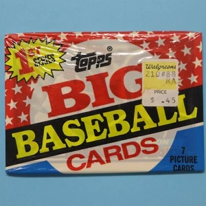 1989 Topps Big Baseball 1st Series Unopened Wax Pack - Picture 1 of 2