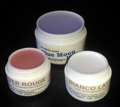 Gel Costruttore kit sfumatura ricostruzione unghie, babyboomer cover e bianco  - Immagine 1 di 4