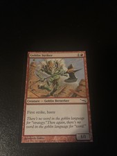 MTG Goblin Striker Mirrodin