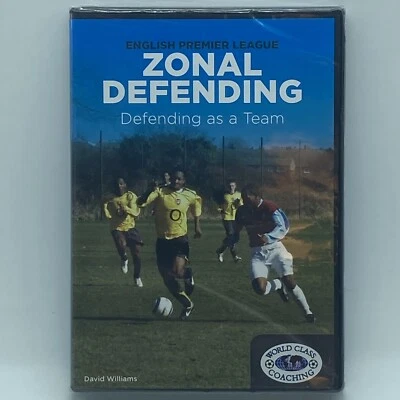 English Premier League Zonal Defending as a Team DVD OOP Soccer Coaching NEW - Image 1 of 2